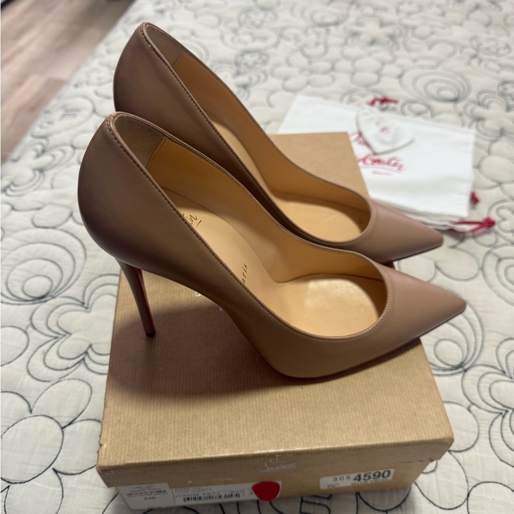 Christian Louboutin Kate 100 Nappa Leather Heels SOLD